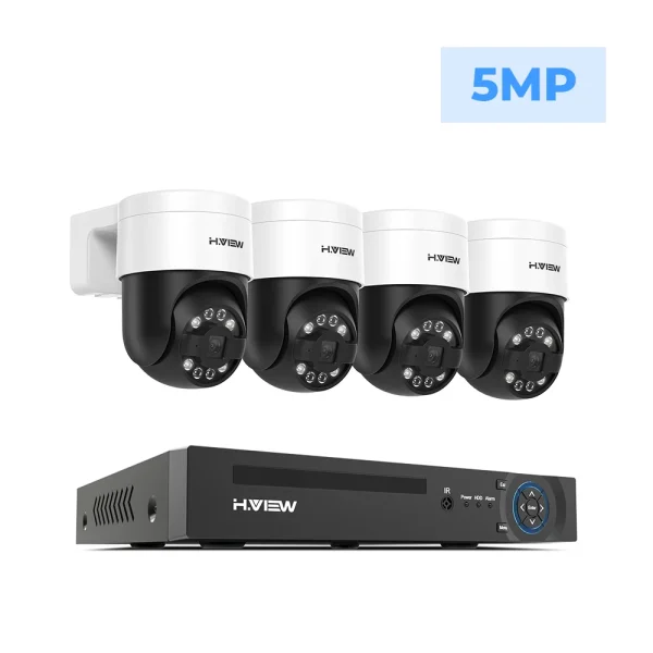 H.view 8Ch 4K 5MP 8MP Cctv Security Camera System - Todays Turbo ...
