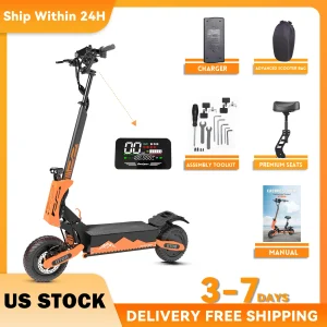 Arwibon 5600W Adult Electric Scooter Dual Motor 45mph