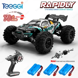 Teeggi 16101 /16102 PRO 1:16 High Speed RC Car With LED Light